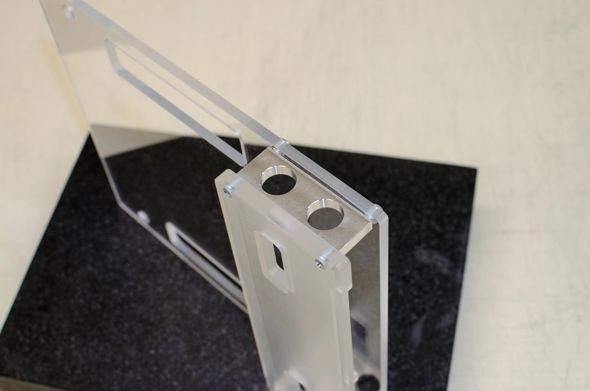 Acrylic and Aluminum Assembly