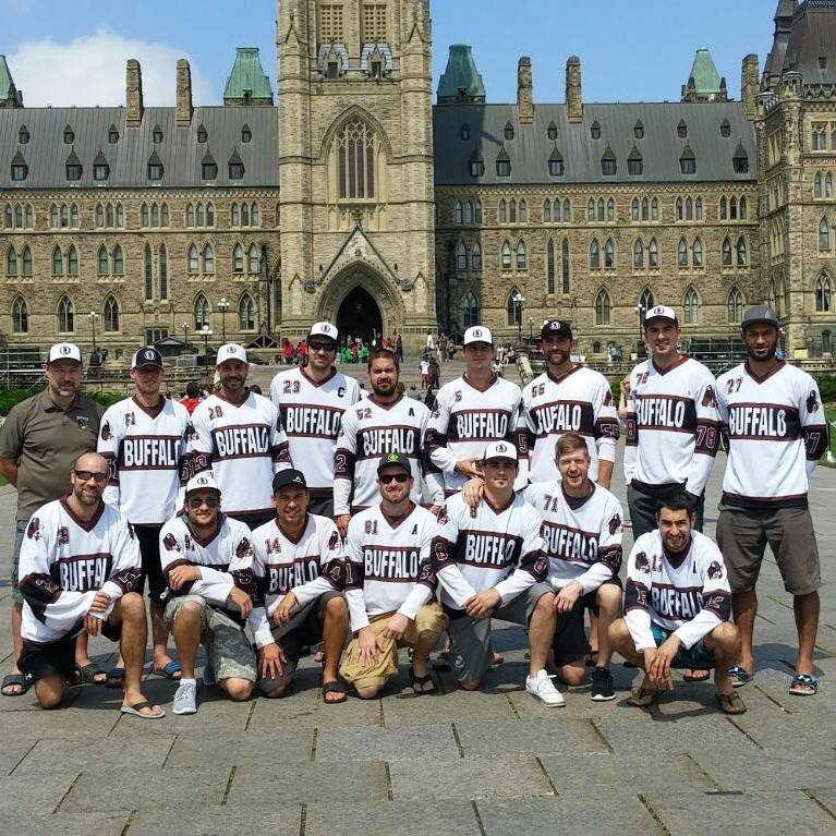 Team Picture at Parliament