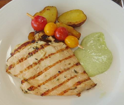 grilled chicken hyatt waters organic kids menu