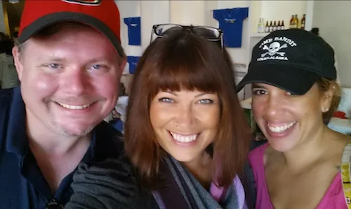 Sugar with Twittter Pals Steve and Susan.jpg