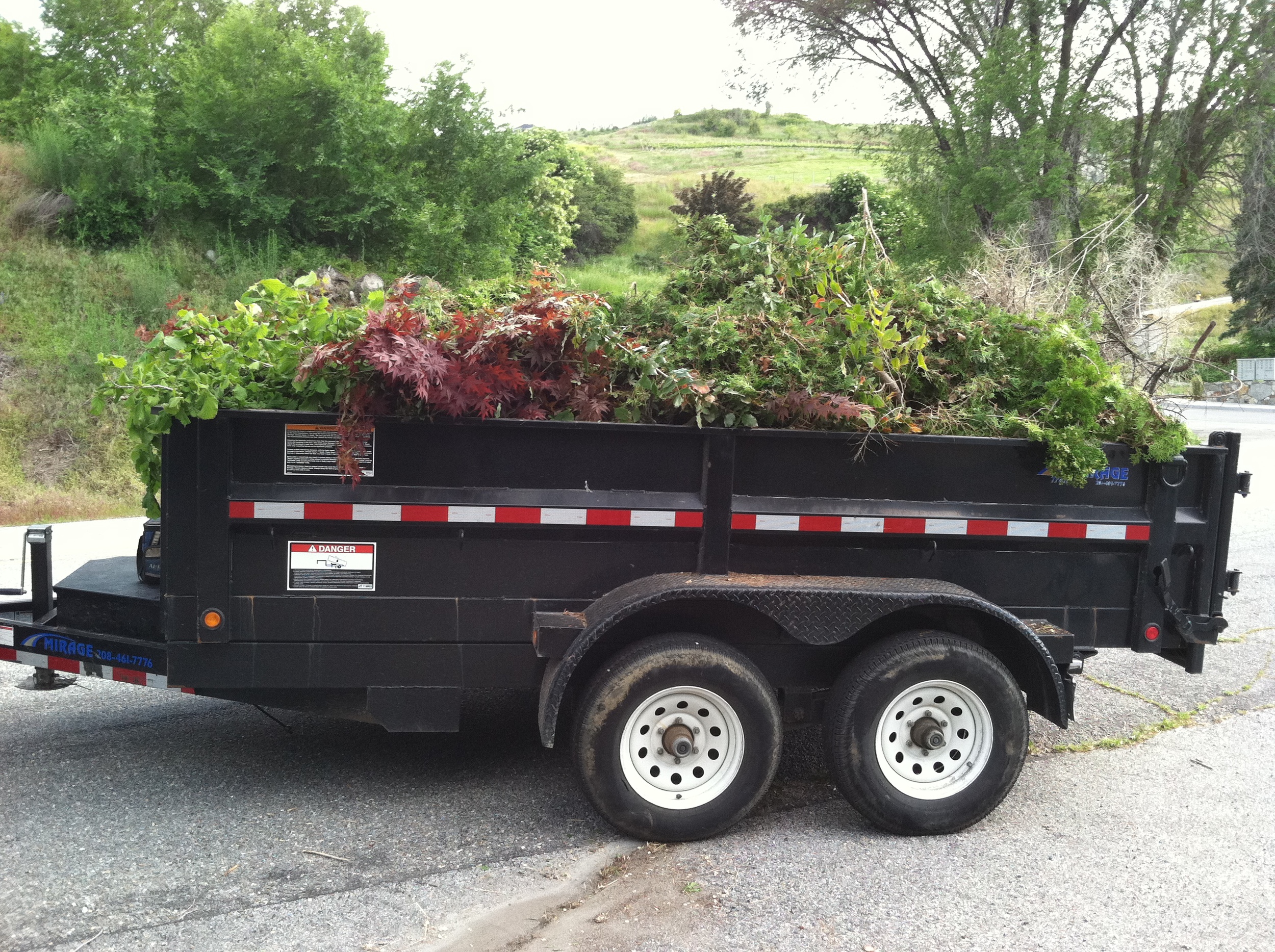 We can also haul away all of your debris