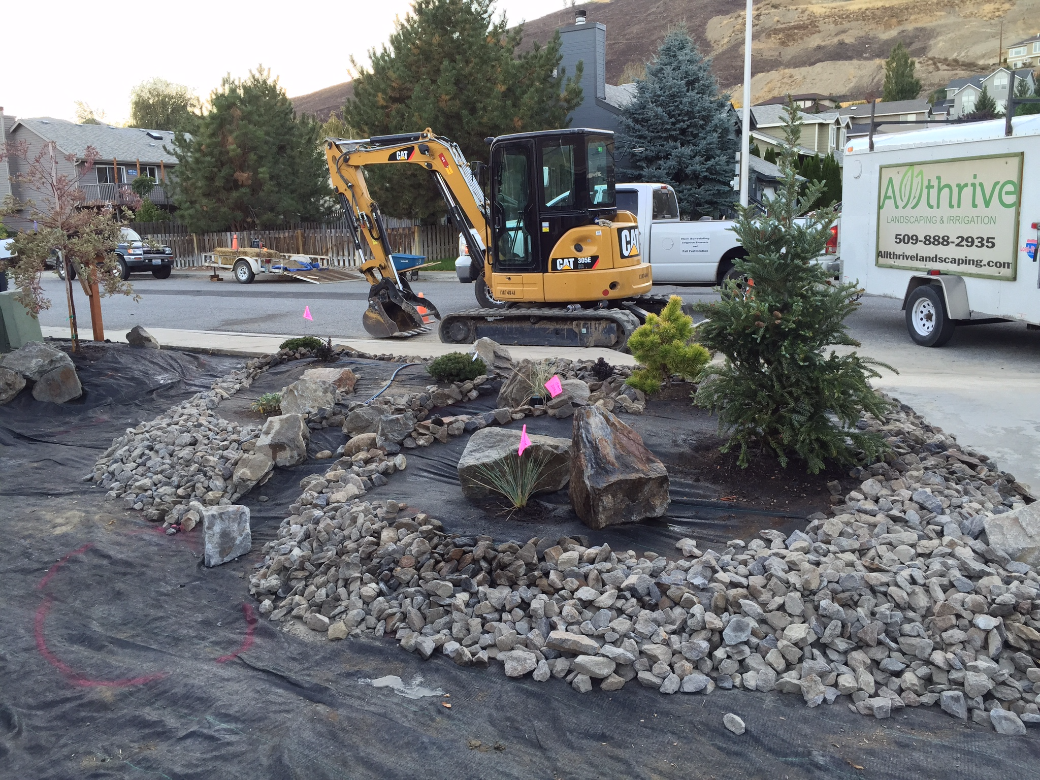 Wenatchee front yard renovation