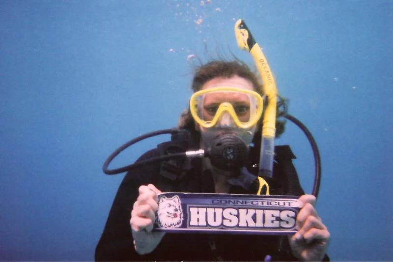 Huskies under the sea