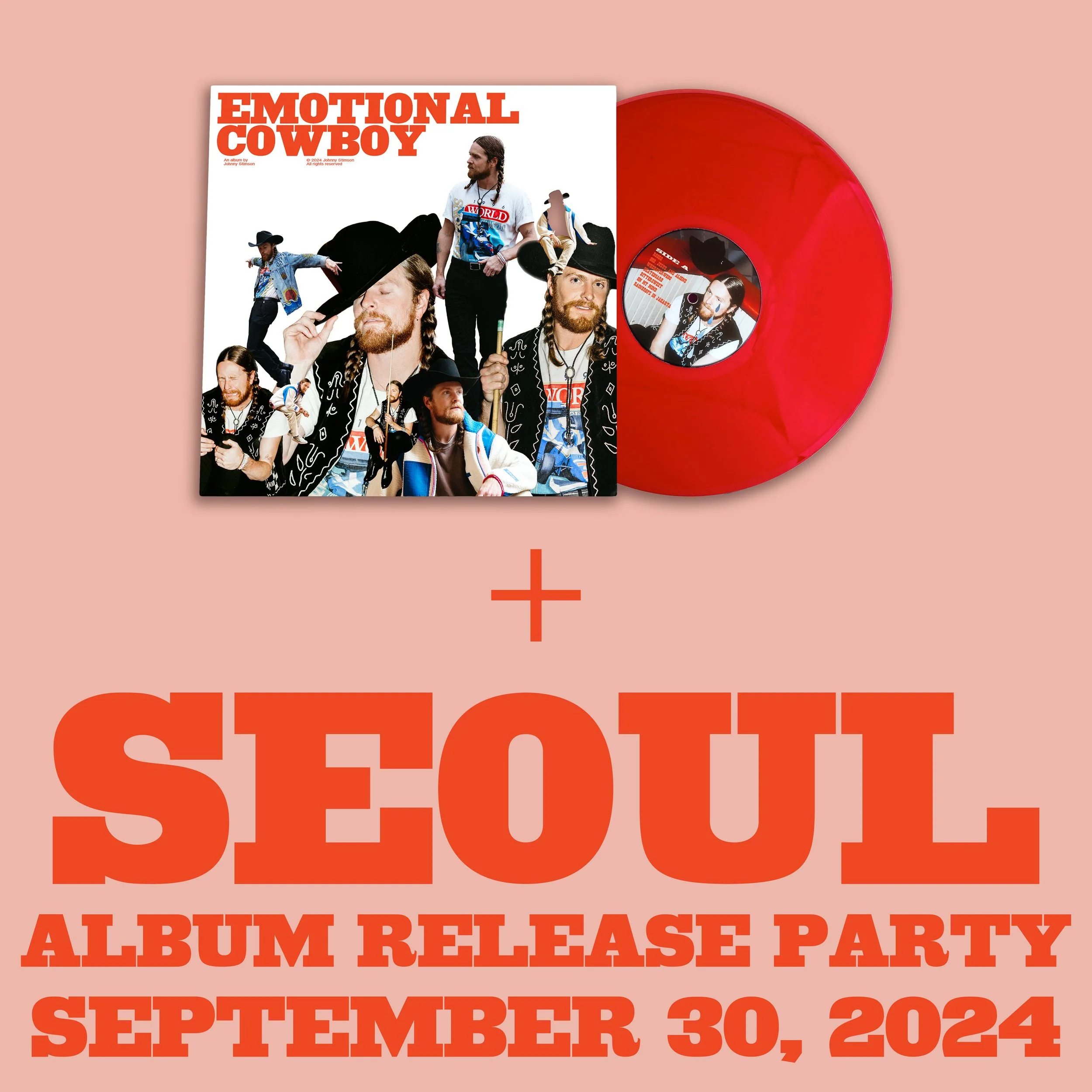 SEOUL September 30th - Emotional Cowboy Vinyl Preorder with Album Experience!