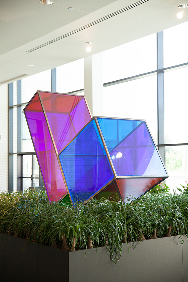 Sarah Braman (American, born 1970) Near You , 2011 | Plexiglas and steel