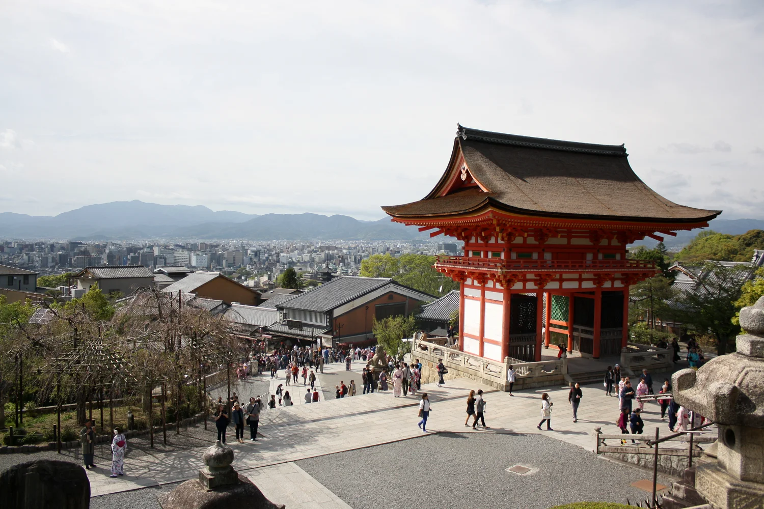 The path to Kiyomizu-dera, Kyoto
