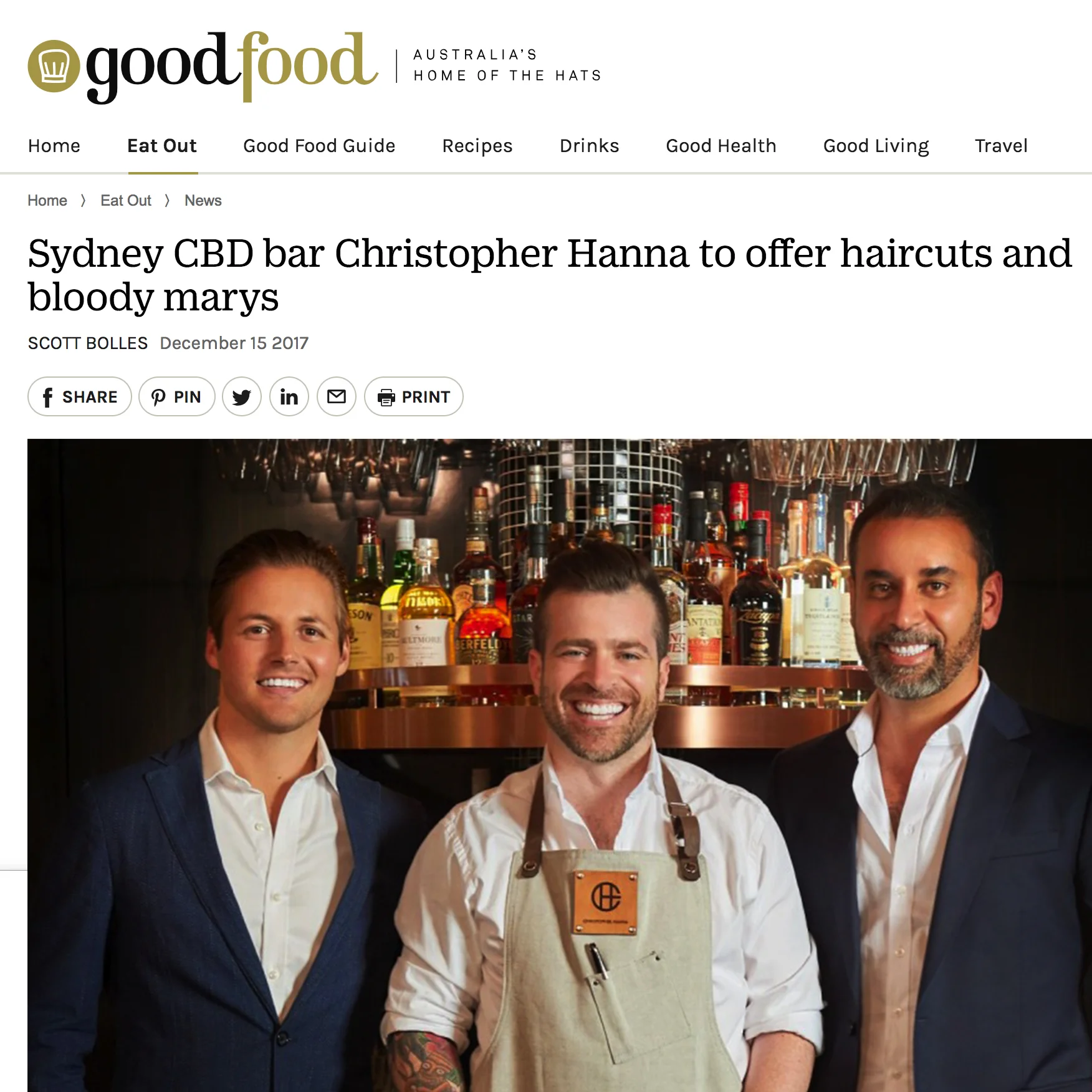 GOOD FOOD / DEC 2017