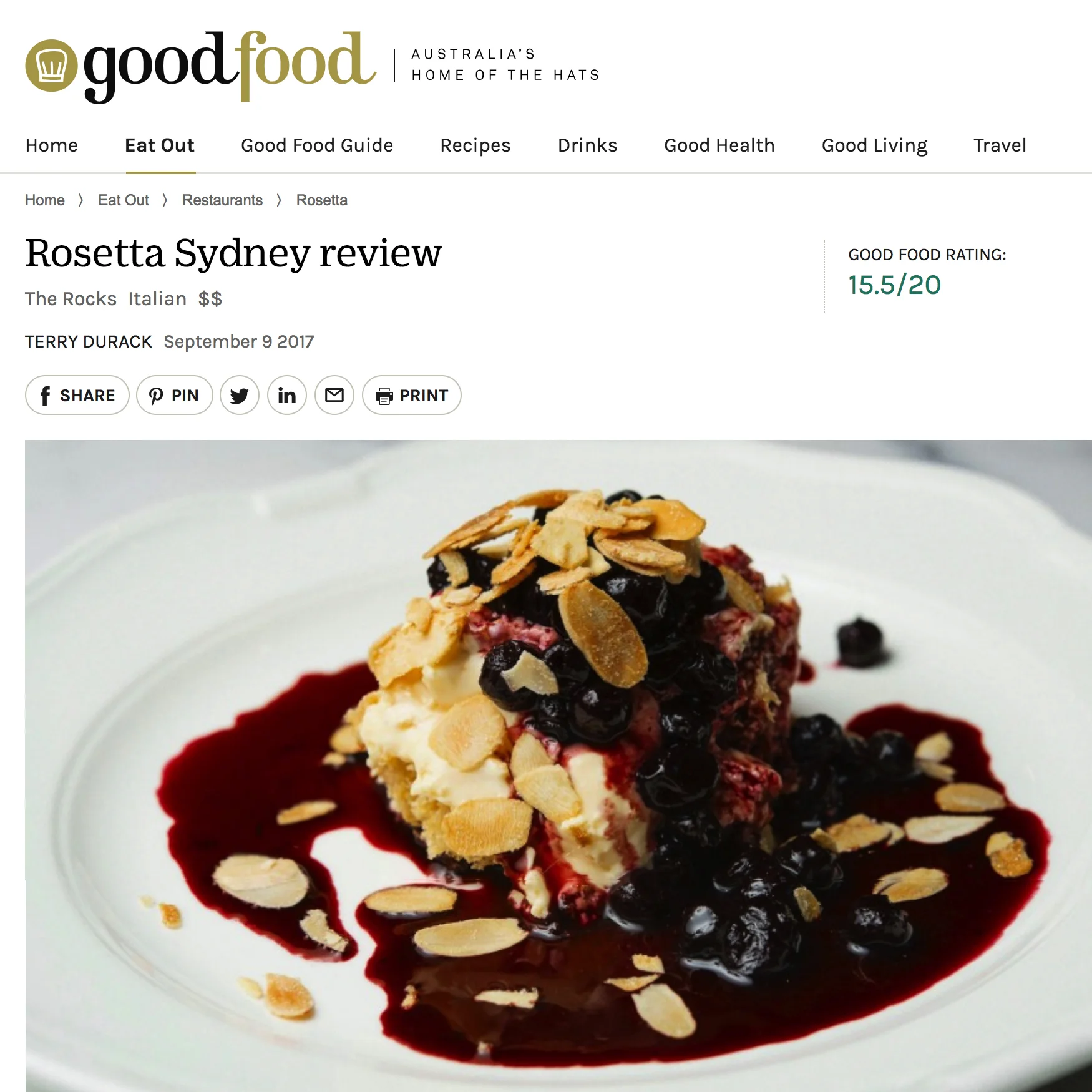 GOOD FOOD / SEP 2017