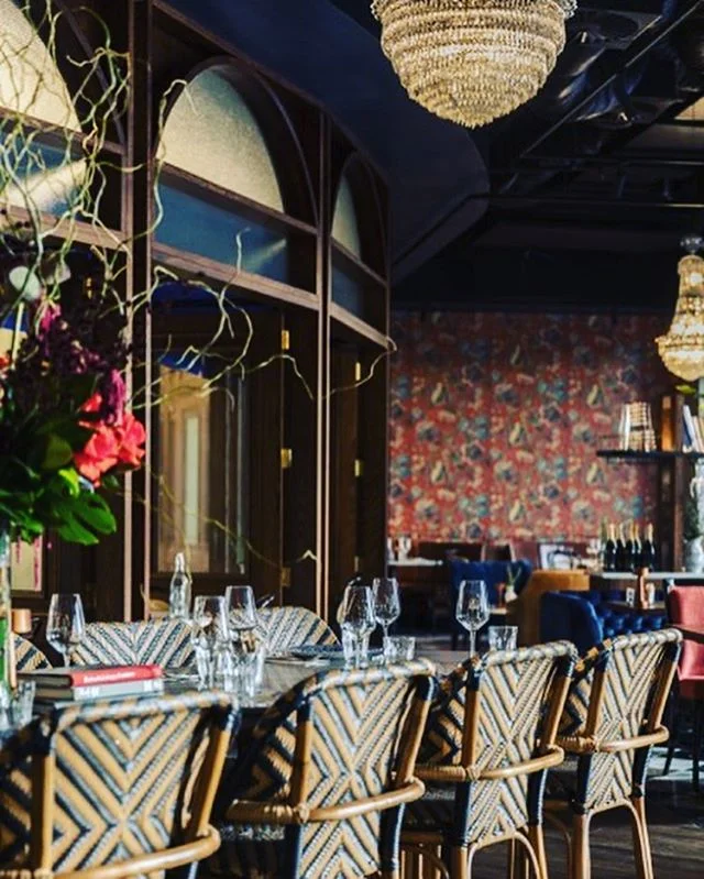 Stanton feels like a swanky private members club for the well heeled and well groomed. Just opened in Brisbane, we&rsquo;ve designed a venue suitable for an all day dining menu and bar to take you from that hit of coffee in the morning to a warm glass of red in the evening and a wood fired pizza. A series of different pockets to sit your pretty self range from communal tables to private dining nooks and laid back leather or printed club chairs. 
Warm colours that are cosy yet strong and directed with longevity.
If warming your soul in the bar and dining isn&rsquo;t your thing, we&rsquo;ve created a gorgeous outdoor terrace to share the sunshine with friends.
Did someone say Chandelier? We sourced 2 chandeliers from the 1940s that are perfect to swing from late in the evening.
We upholstered chairs and wallpapered walls in the uber cool House of Hackney - more of those images to follow.

Designed by us @melissacollison  and lighting by the geniuses @electrolight__ and photography by the