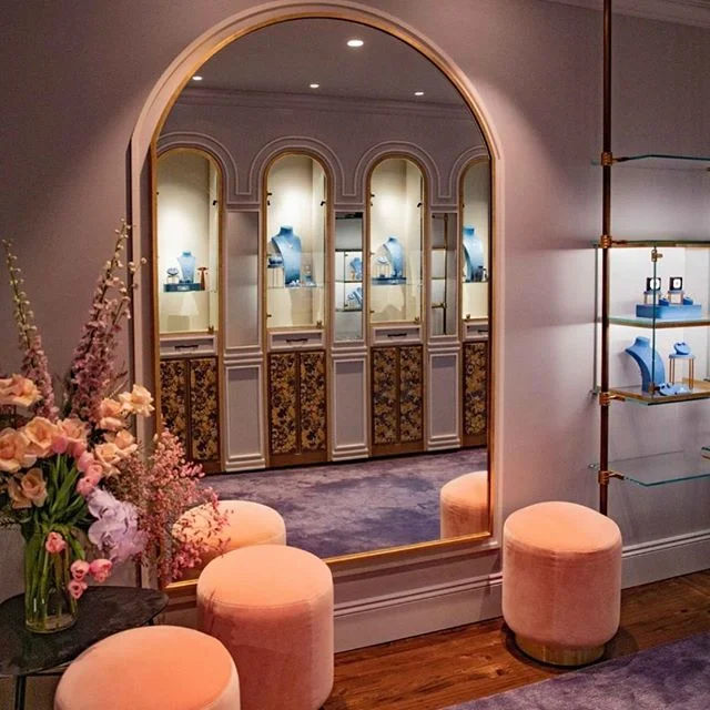 It&rsquo;s Sunday night and we are feeling romantic so thought we would post an evening shot of our beautifully designed jewellery boutique for the incredibly talented @matthewely_ .
So, are you going to pop the question? My answer is, go here for the ring.
Designed by us @melissacollison 
#ring #friendshipring #engagementring #jewellery #diamonds #retaildesign #interiordesign #sydney #woollahravillage #love #joy #happiness