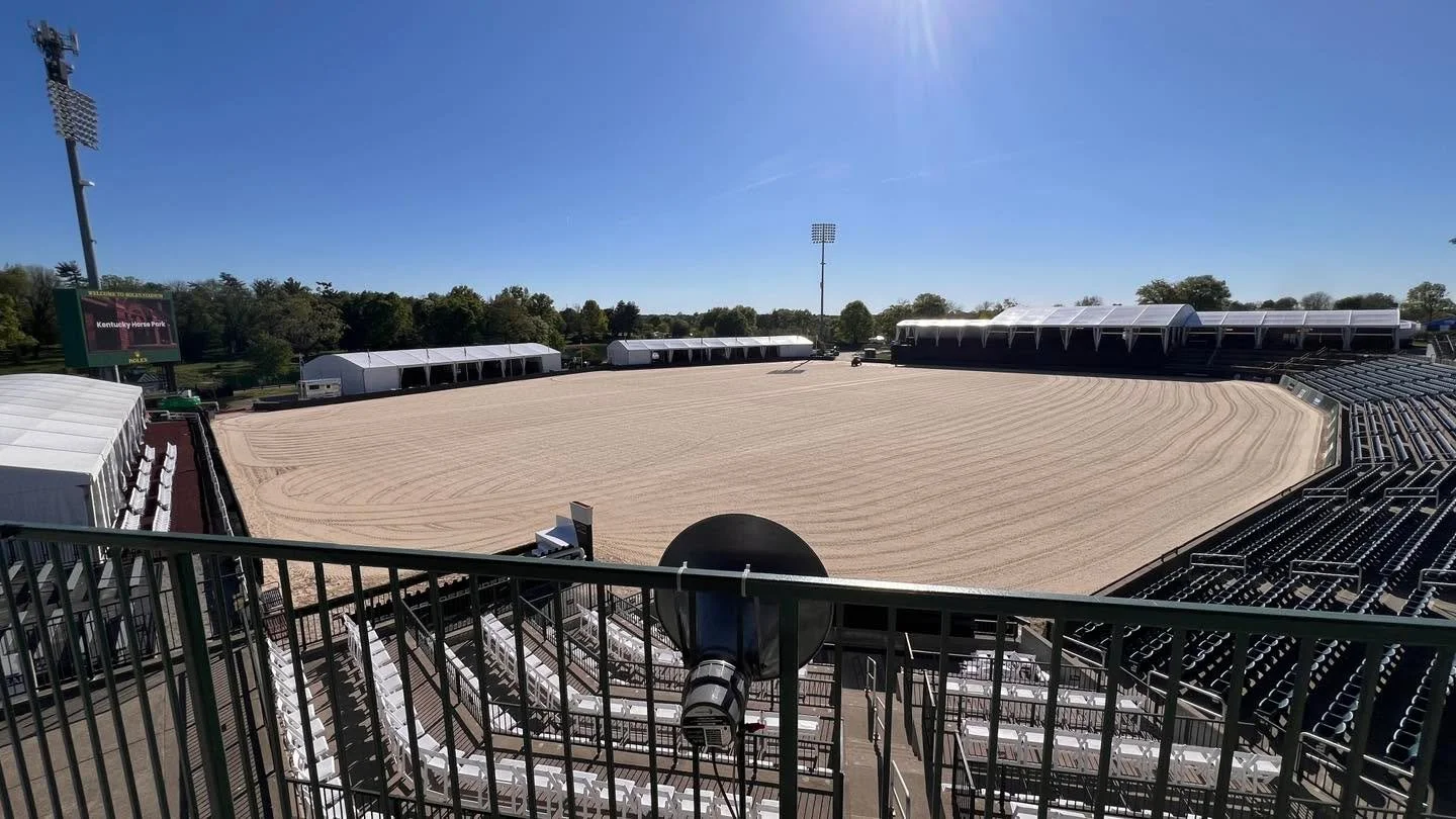 Calm before the storm. 
Defender Kentucky Three-Day Event
kentuckythreedayevent