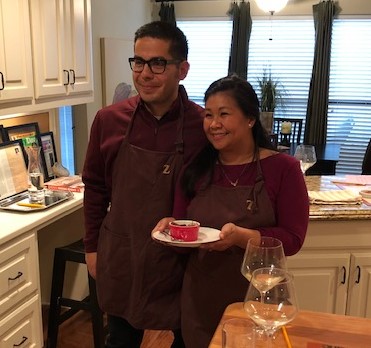 Baking with chocolate couples classes