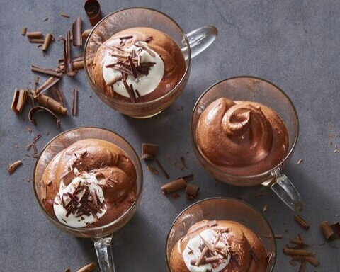 Dark Chocolate Mousse without eggs