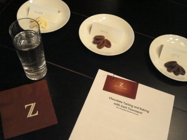 Chocolate madeleine at Dallas Chocolate Classes