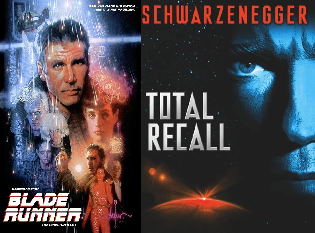 Ep 88:  Bladerunner (1982) vs Total Recall (1990)