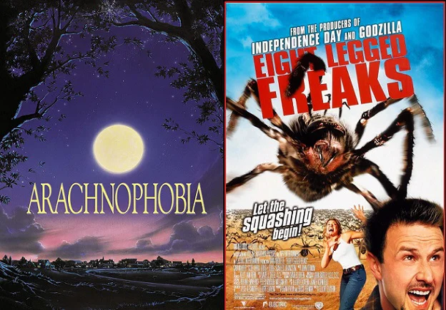EP 92: ARACHNOPHOBIA (1990) VS EIGHT LEGGED FREAKS (2002)