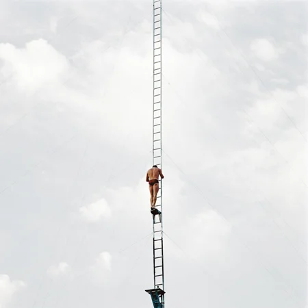 Jeff Brouws High Dive, Ventura, California, 1988 24 x 20 inches chromogenic dye coupler print