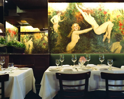 Cafe des Artistes, 1 West 67th Street, 2009 16 x 20 inches 36 x 43 inches 48 x 57 inches edition of 10 chromogenic dye coupler print