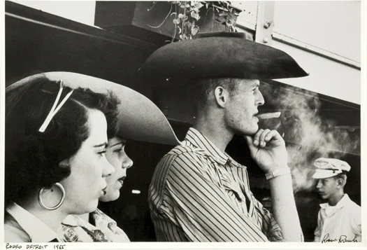Rodeo, Detroit, 1955 11 x 14 inches silver print