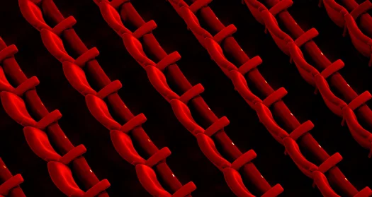 Red Screen, 1999-2001 45.5 x 86.5 inches edition of 5 chromogenic dye coupler print front mounted to plexiglass back mounted to aluminum