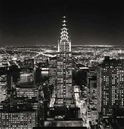 Chrysler Building, Study 2, New York, 2006 7.75 x 7.75 inches edition of 45 toned silver print