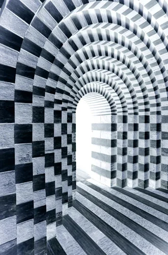 Apse, 2006 75 x 49 inches edition of 7 chromogenic dye coupler print back and front mounted to plexiglass