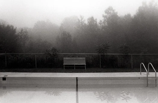 Bench, Catskill Mountains, New York, 1979 6 x 9 inches edition of 45 toned silver print