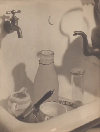 The Kitchen Sink, 1919 vintage platinum/palladium print 8.25 x 6.5 inches