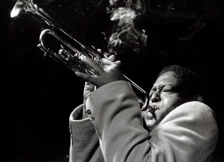 Fats Navarro, Royal Roost, 1948 silver print 16 x 20 inches from a limited edition of 50
