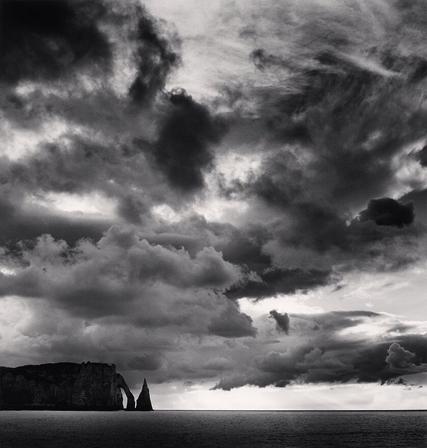 Consisting of over twenty photographs made around the globe, Michael Kenna: Celebrating Fifty Years is an exhibition selected by the artist, on view now through February 2. 

📸Falaise d&rsquo;Aval et Nuages, Etretat, Haute-Normandie, France, 2000
To