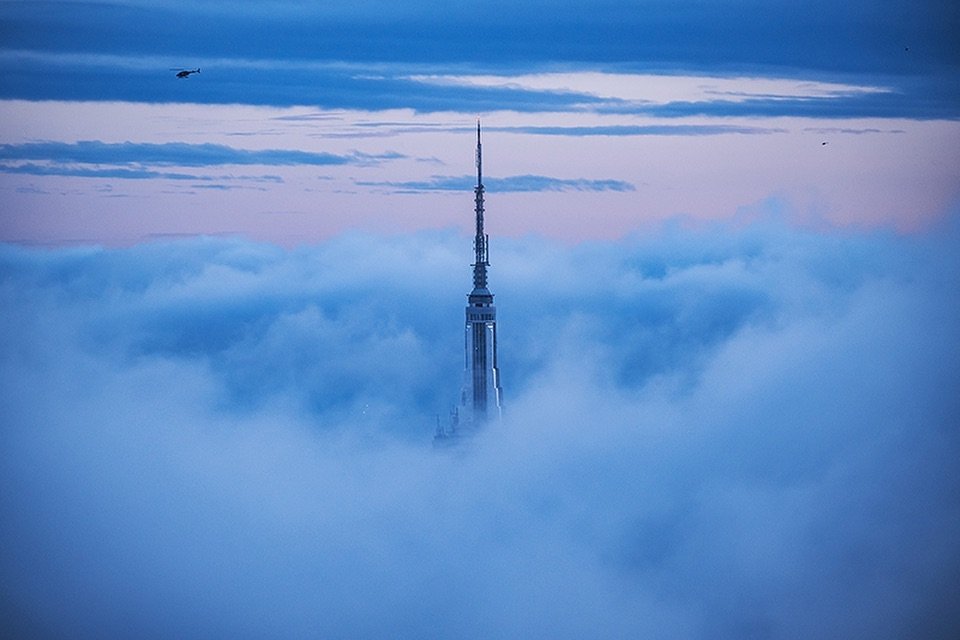 New York City based photographer, Drift, climbs hundreds of feet to the top of structures and snaps pictures to encourage limitless possibility juxtaposing the size of man against an expansive cityscape.

View his work among other contemporary and 20