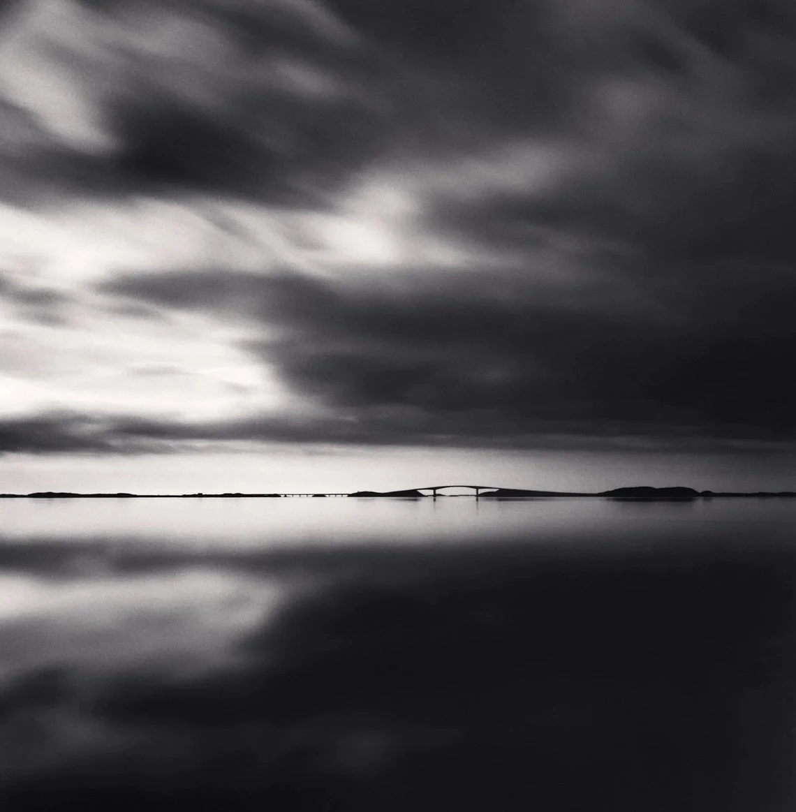 Michael Kenna impressively photographs bridges stretching across the globe in a unique light of
the feat of human construction through time. 

His photography is on view at Robert Mann Gallery
now through October 18, 2025 in Chelsea, New York City.

