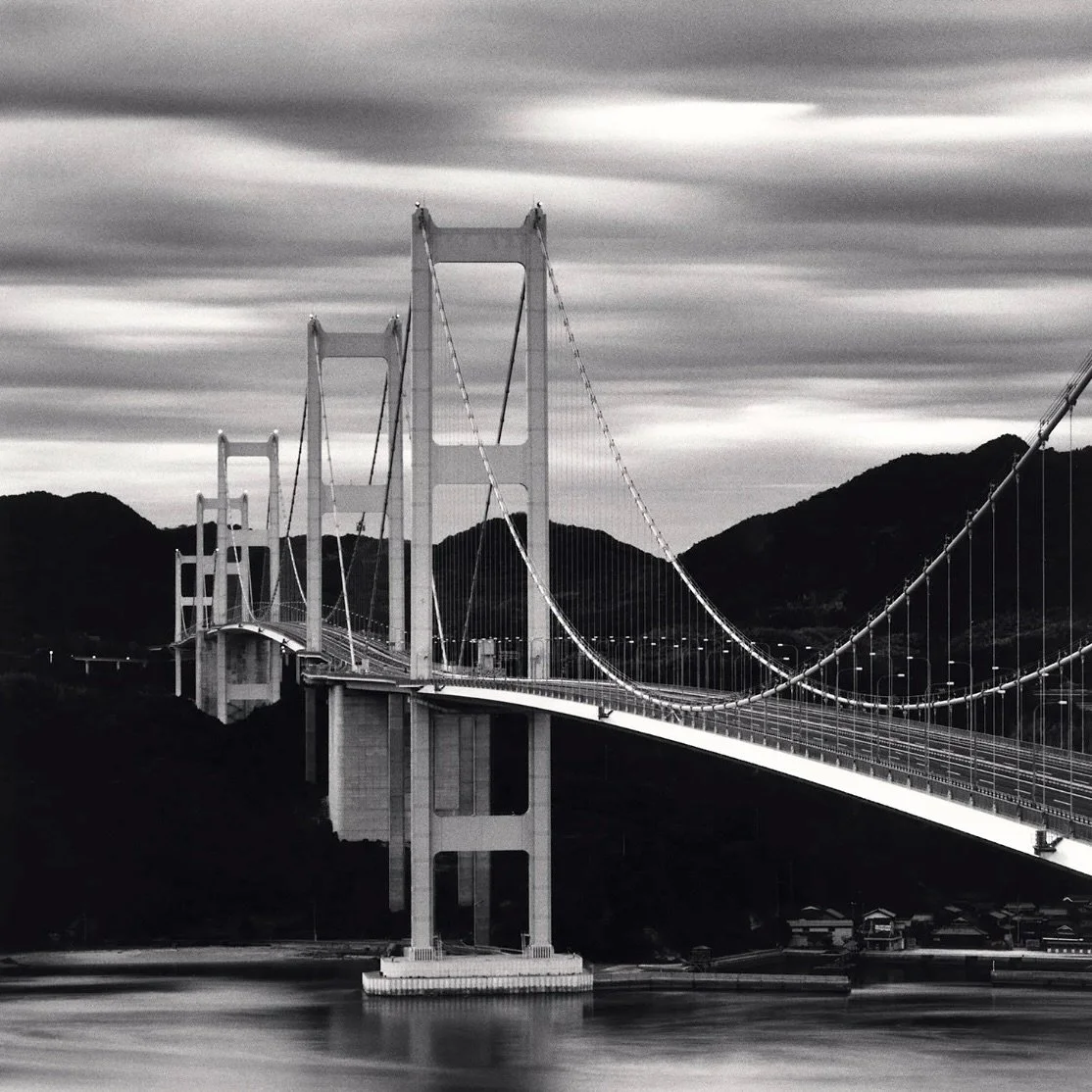 The gallery will be closed this Saturday, October 11.

View The Bridges of Michael Kenna through October 18, 2025 in Chelsea, New York City, with our closing day next Saturday, October 18, from 12-5PM.

Shimanami Kaido, Study 1, Kagawa, Shikoku, Japa
