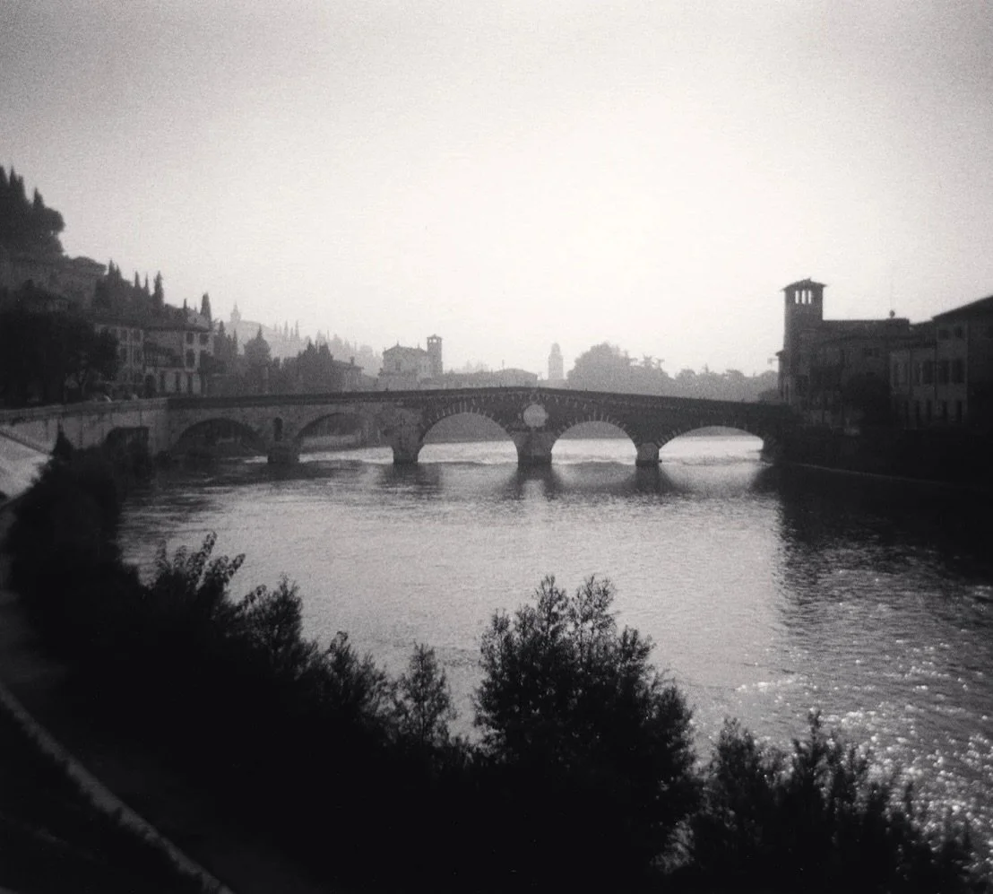 Each bridge featured in The Bridges of Michael Kenna has its own historical significance and the possibility of one day being replaced. Kenna beautifully captures the bridge&rsquo;s story, often at dawn or dusk, along with often solidifying its place