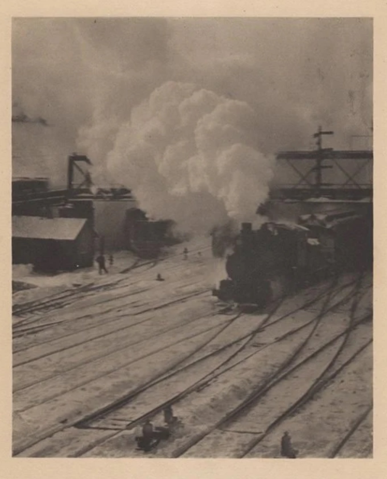 A main figure in and proponent of Pictorialism, Alfred Stieglitz mastered the photogravure technique, a photomechanical process that allowed for atmospheric and painterly effects while being mass produced.

View Fragmentary Glimpses: Alfred Stieglitz