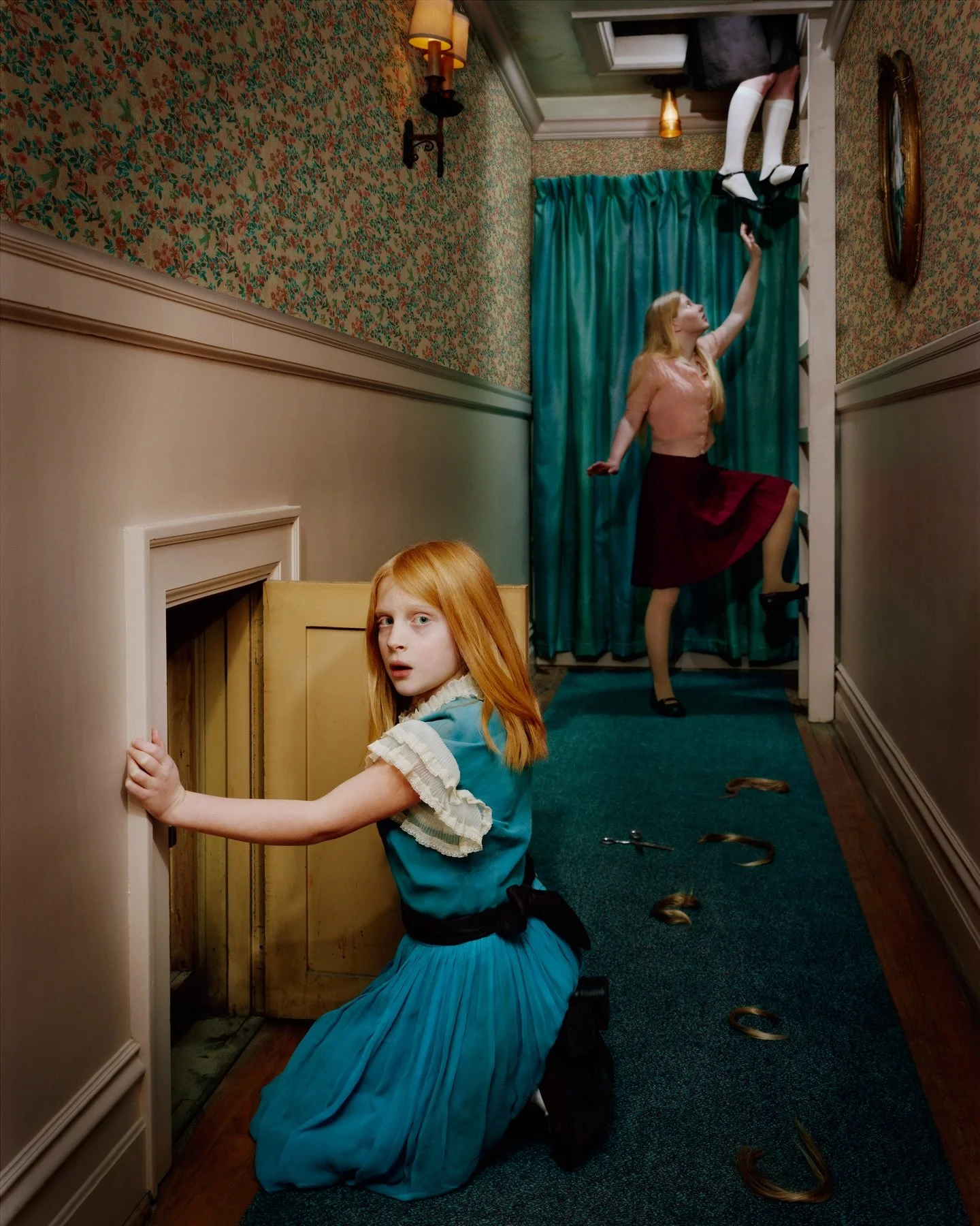 As we look back on Women&rsquo;s History Month, we celebrate and honor the female contemporary photographers in our program. 

1. Holly Andres, The Secret Portal, 2008 
2. Julie Blackmon, Night Swim, 2021
3. Sandra Cattaneo Adorno, &Aacute;guas de Ou