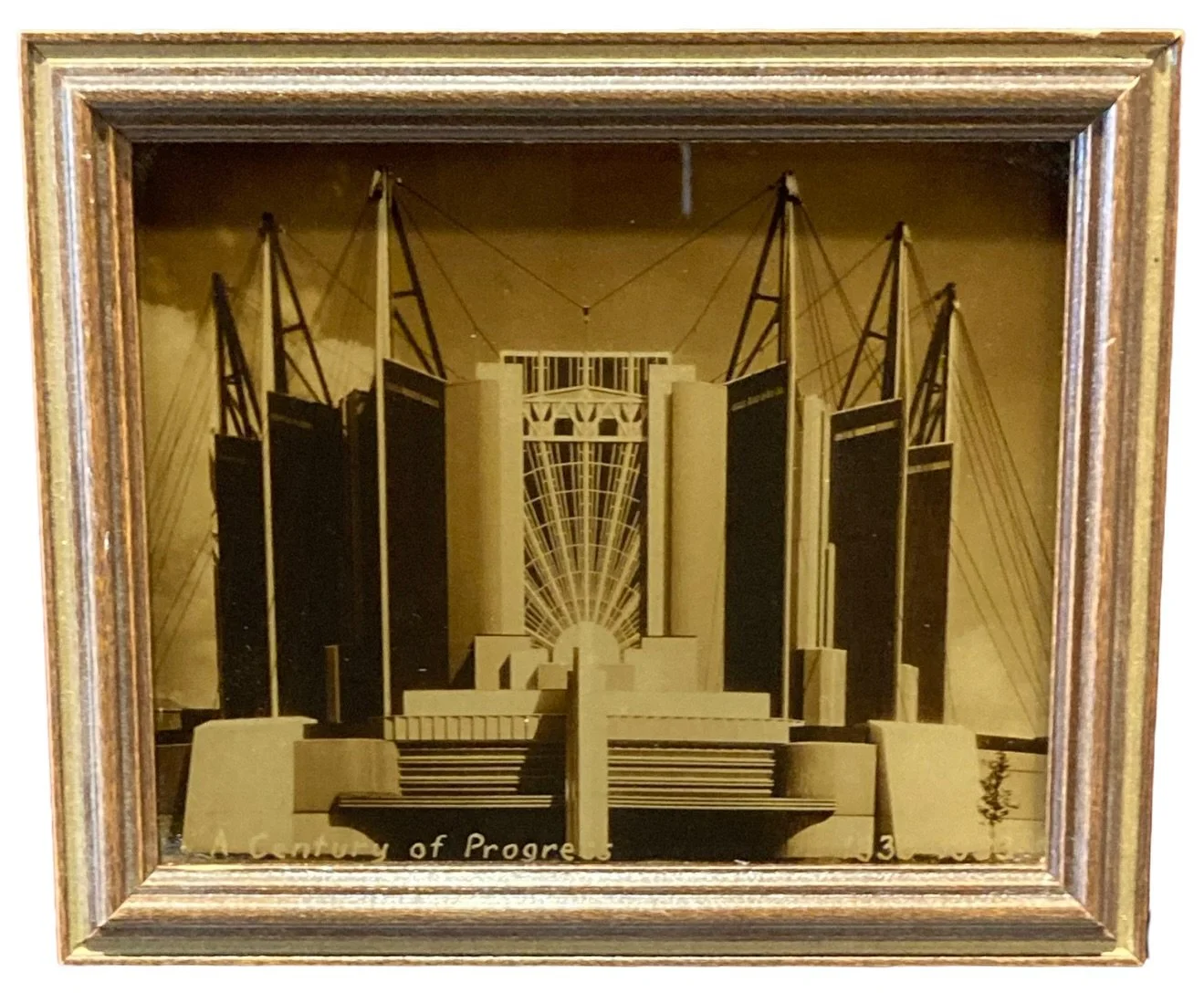 Currently on view in Gold Standards: The Art of the Orotone are these rare commemorative photographs from the 1933 Chicago World&rsquo;s Fair, which was known as the A Century of Progress International Exposition in celebration of the city&rsquo;s ce