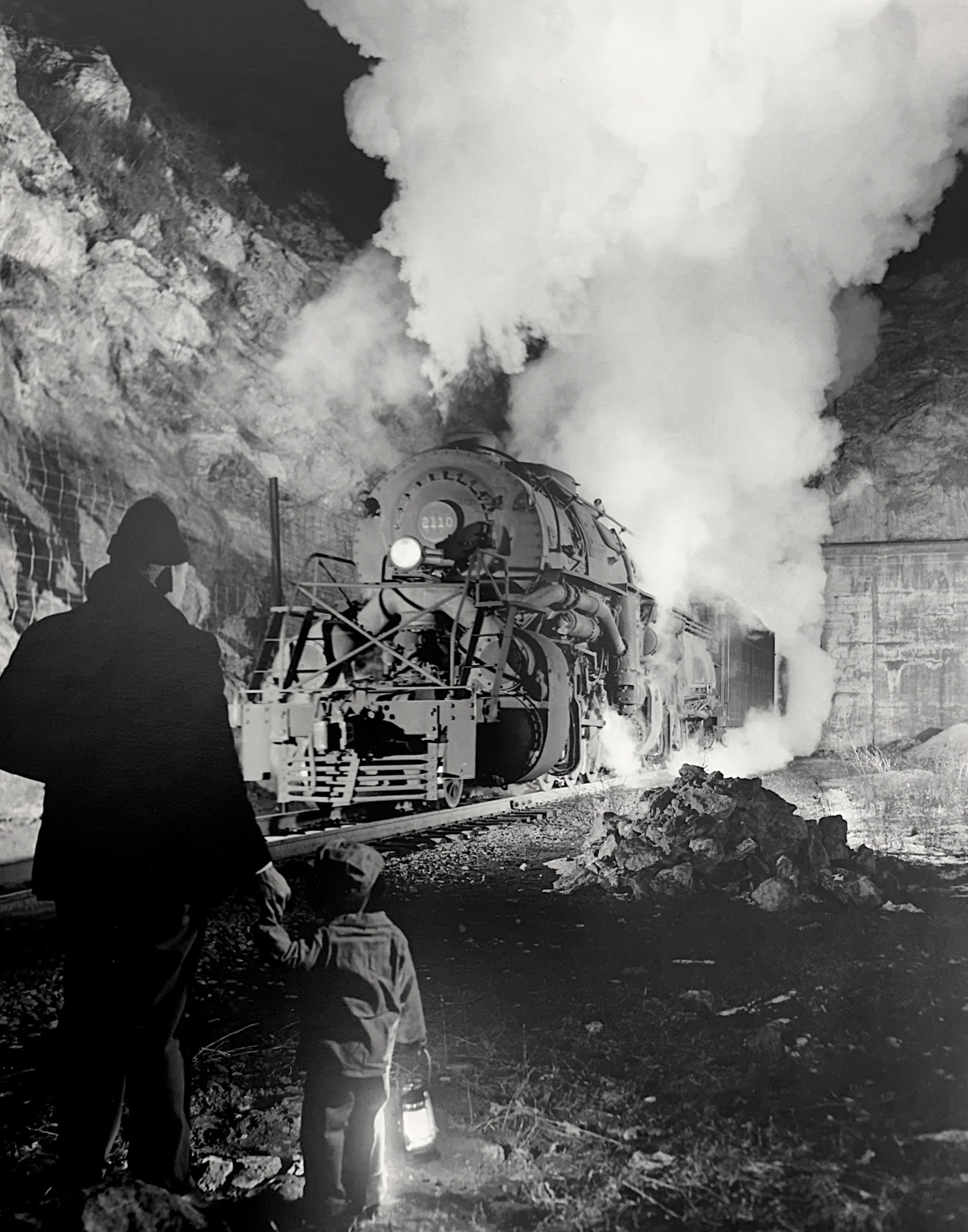 Happy Father&rsquo;s Day! Wishing all fathers and fathering figures a restful and joyous day!

O. Winston Link, Father and Son at Montgomery Tunnel, VA, 1955

For availability and more info, visit link in bio