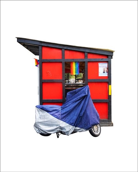 Reflecting upon the celebratory spirit in the city this month, we&rsquo;re looking at a distinctly New York series by Jennifer Williams, The Decorated Shed: East Village and Lower East Side. Williams&rsquo; series explores &ldquo;Streeteries,&rdquo; 