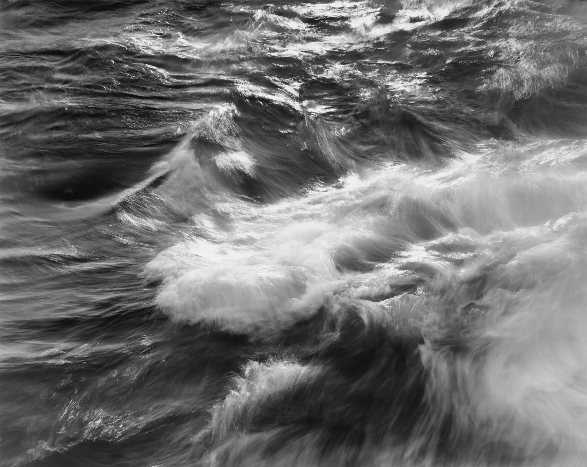 As temperatures rise, we&rsquo;re looking to the watery escapism of Chip Hooper&rsquo;s Surf Series. Turbid waves, intricate ripples, and soft m&eacute;langes of sea spray form textural compositions that frame water as not the subject, but the medium