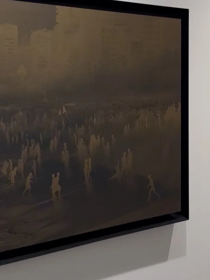 Sandra Cattaneo Adorno&rsquo;s piece, &Aacute;guas de Ouro I is on view in our summer show, How She Sees: Redux. The work is emblematic of the artist&rsquo;s experimental approach. In the photograph on view, Cattaneo Adorno printed an inverted negati