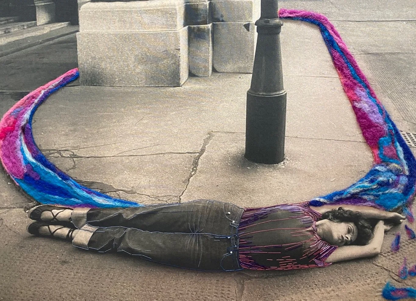 SAVE THE DATE:
Join us on September 10, from 6 - 8pm, for the opening reception for Orly Cogan: Behind the Lens &amp; Through the Needle. Long celebrated for her hand-stitched feminist embroidery artwork, Cogan will debut a compelling new body of wor
