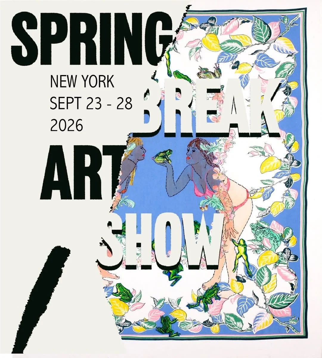 Congratulations to Orly Cogan for her booth at The SPRING/BREAK Art Show. For a chance to meet Cogan in person, visit the artist&rsquo;s booth, Unruly Threads, in Room B34. The fair begins today, September 23. Cogan will be showing large-scale instal