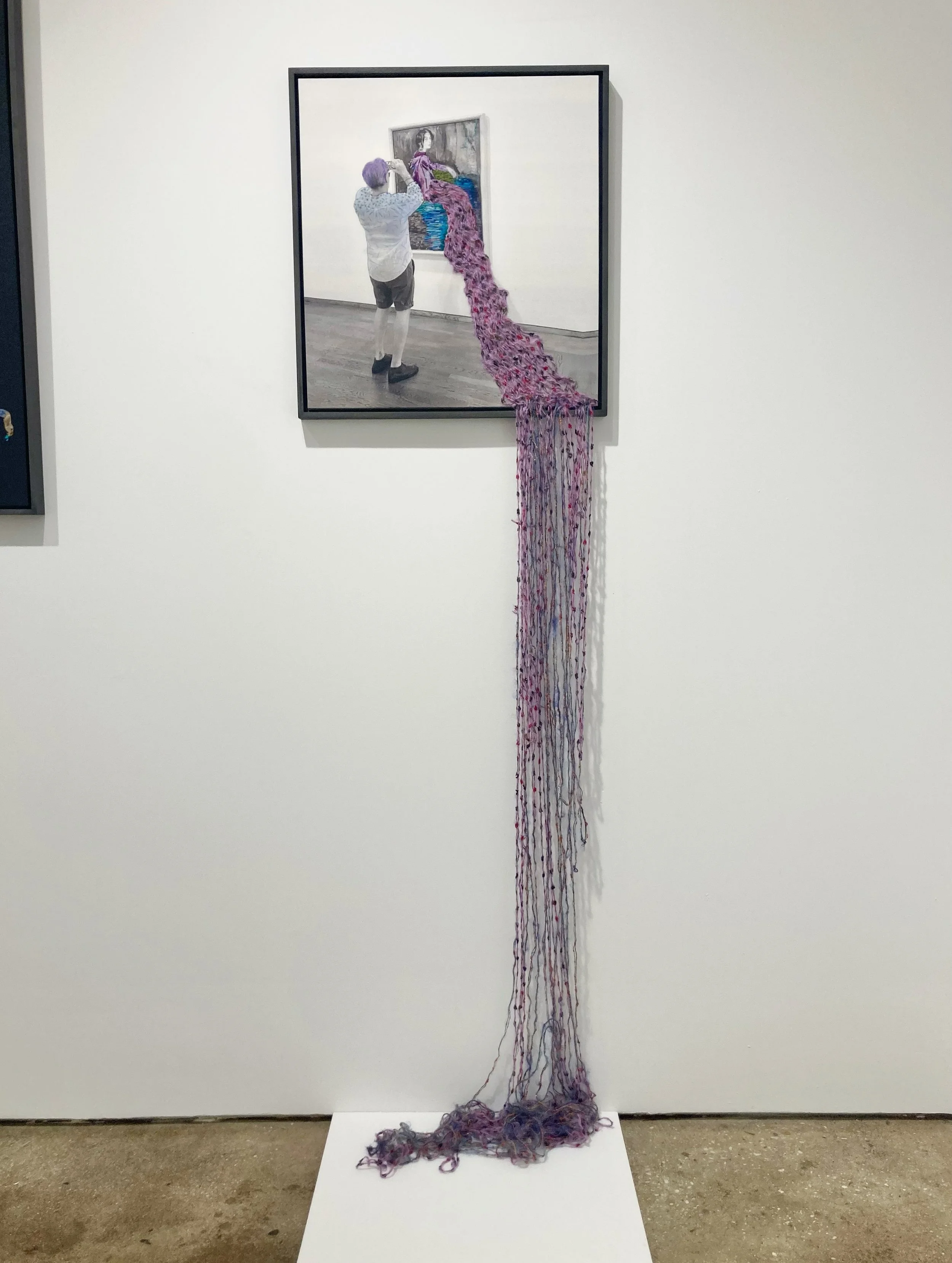 Orly Cogan&rsquo;s vibrant work cannot be captured within the neatness of a framed enclosure. Subverting the clean one-dimentionality of the photographic medium, Cogan&rsquo;s handiwork adds an unexpected dimensionality to an image: imbuing it with a