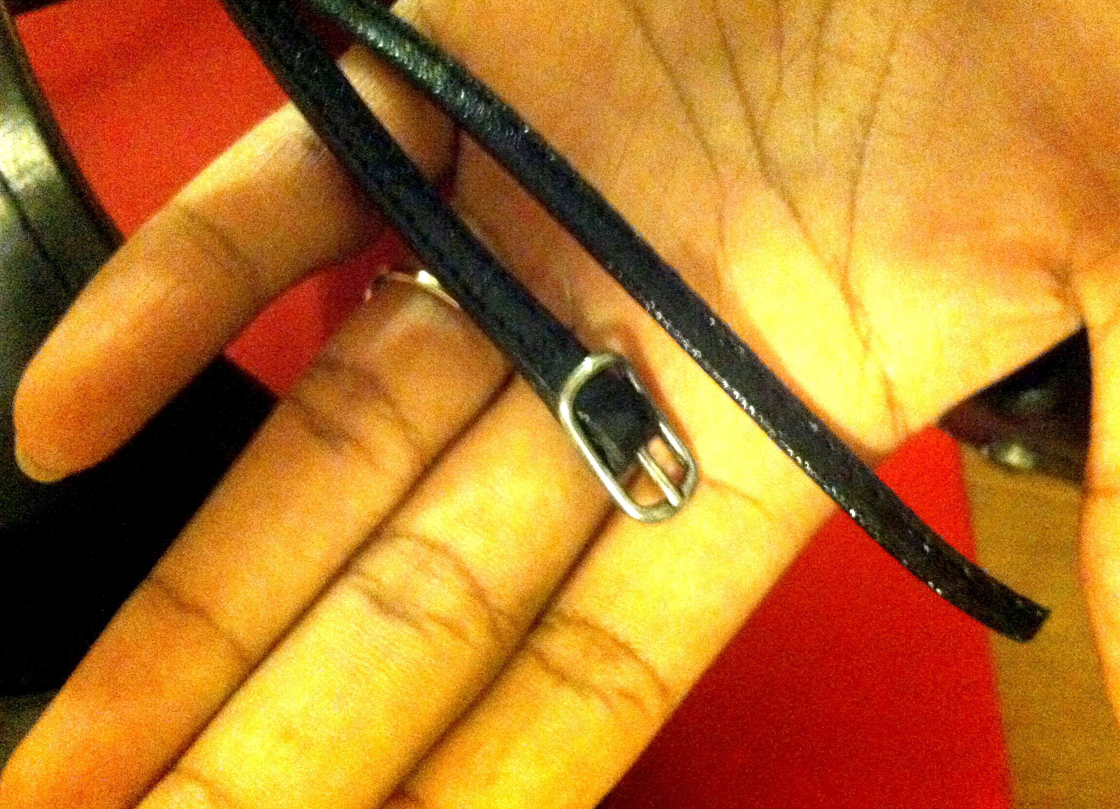 Original strap vs. faux lookalike