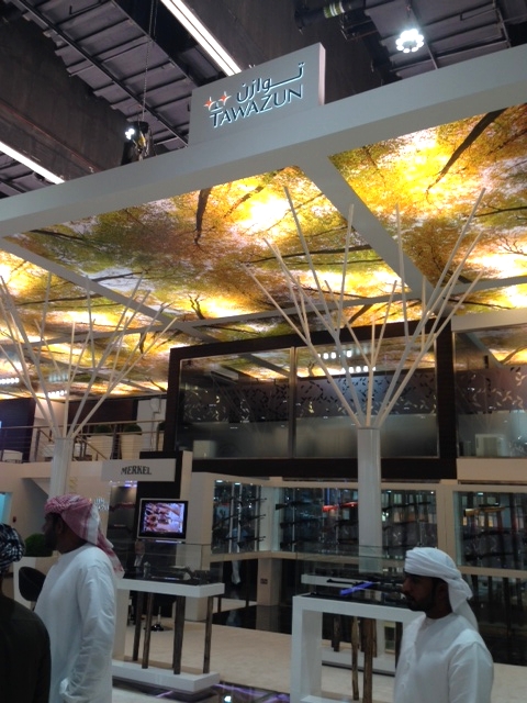 Abu Dhabi-based arms manufacturer Tawazun ran one of the largest stands in the weaponry section of Adihex 2014.