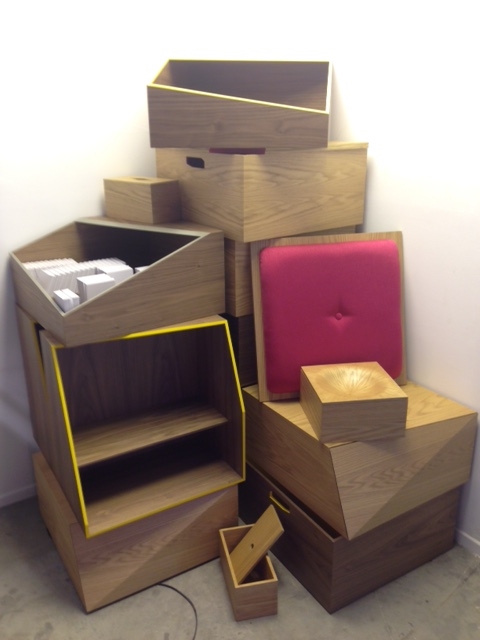 Discovered this mood-lifting assemblage at Fadi Sarieddine Design Studio's booth.