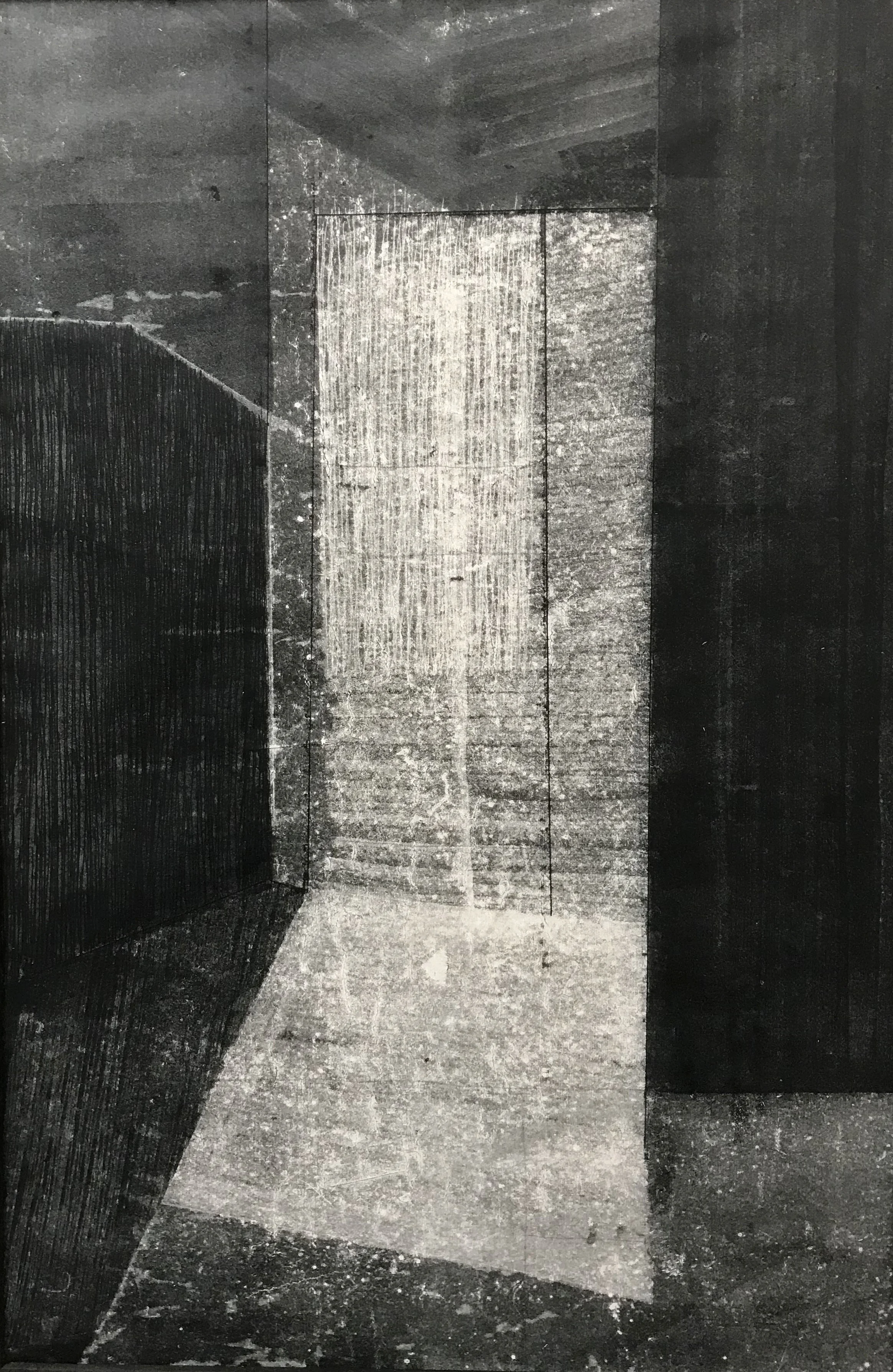 Drawing room 21 | ink on Chinese Paper | 60 x 40 cm | 2019