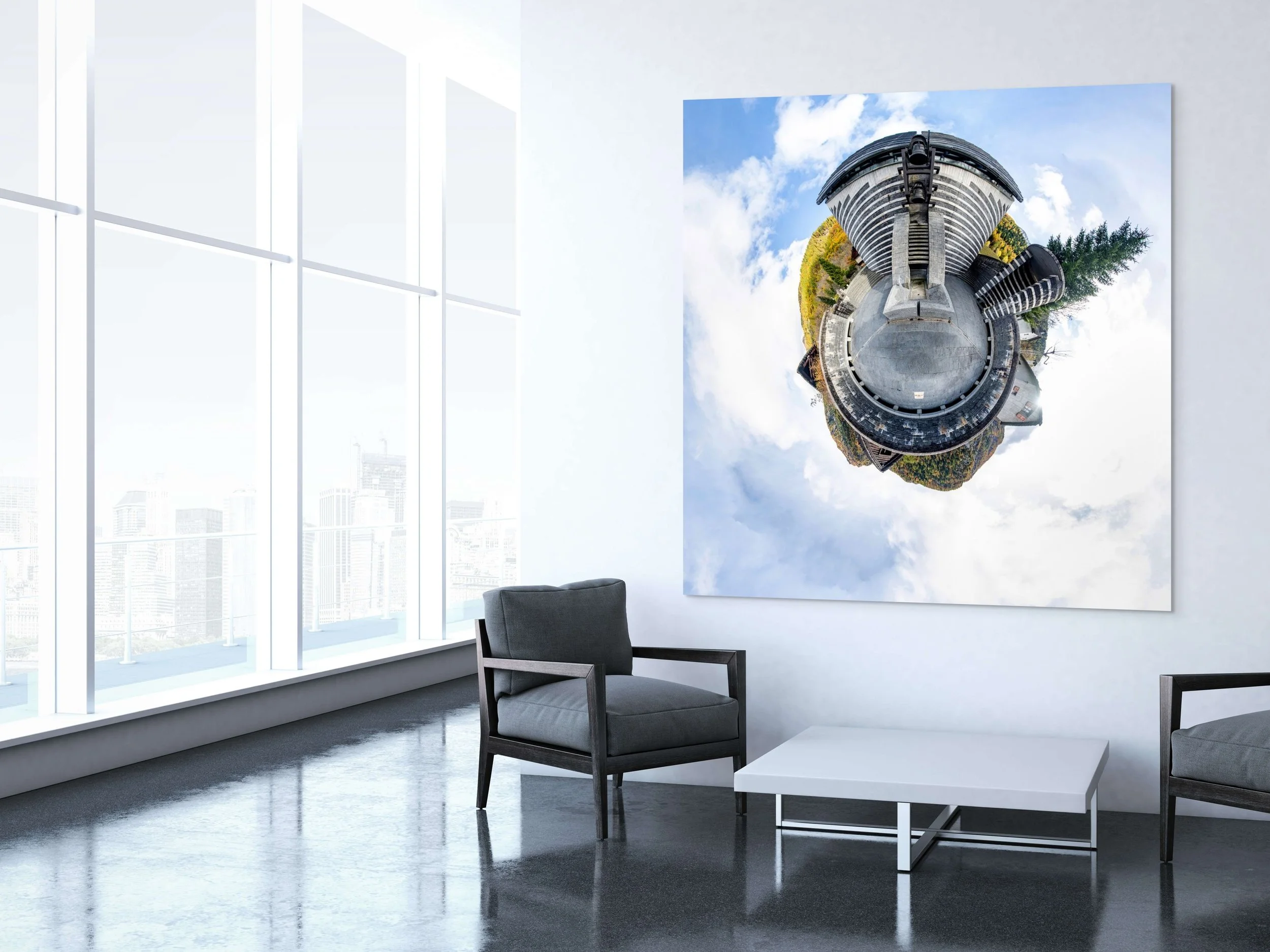 Mogno - Eglise Botta - extérieur 1