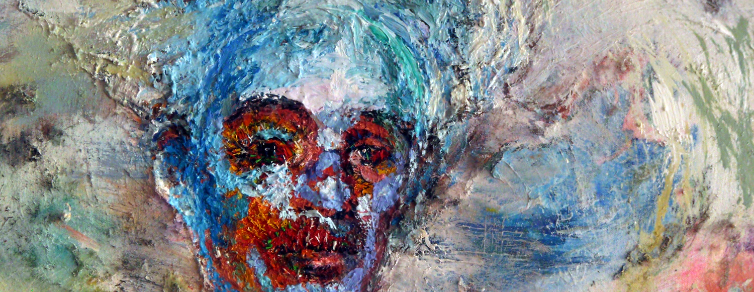 Self portrait, oil on canvas, 2010